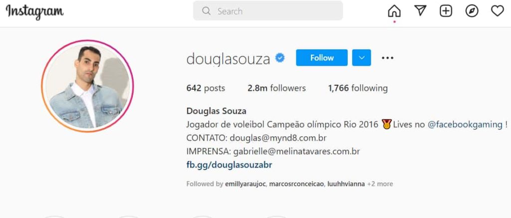 Douglas Souza instagram