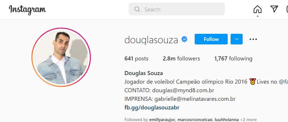Douglas Souza instagram