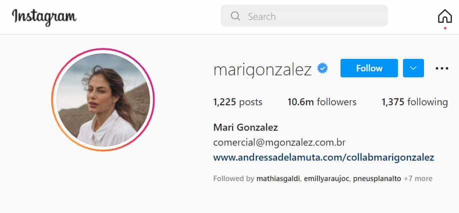 Mari Gonzalez instagram