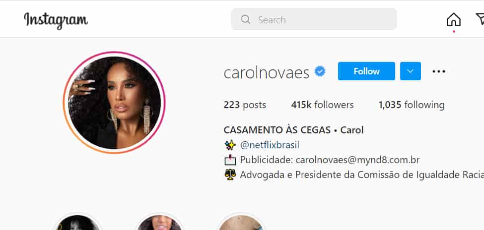 Carol Novaes instagram