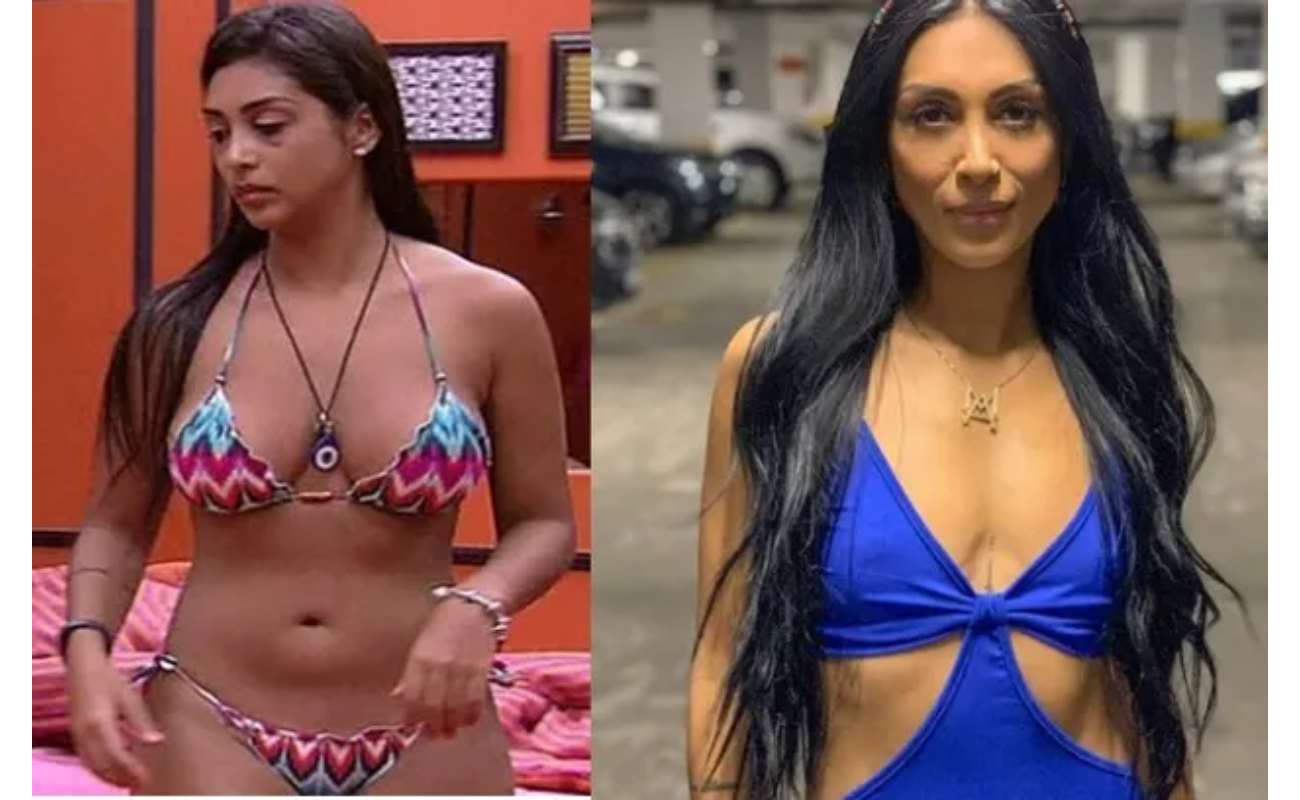 Amanda Djehdia: antes e depois