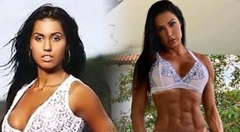 Gracyanne Barbosa antes e depois