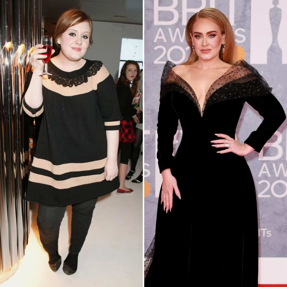 Adele antes de depois