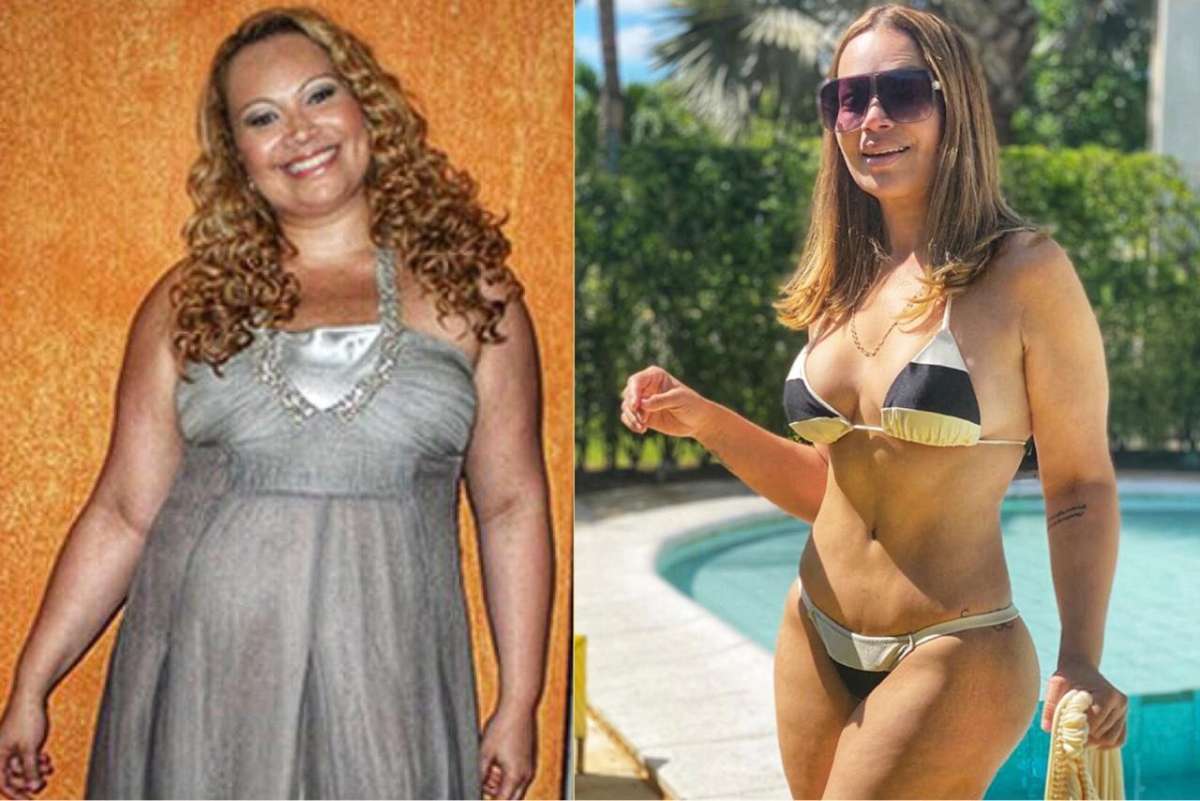 Solange Almeida antes e depois